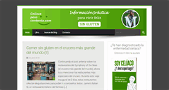 Desktop Screenshot of celiacaperocontenta.com